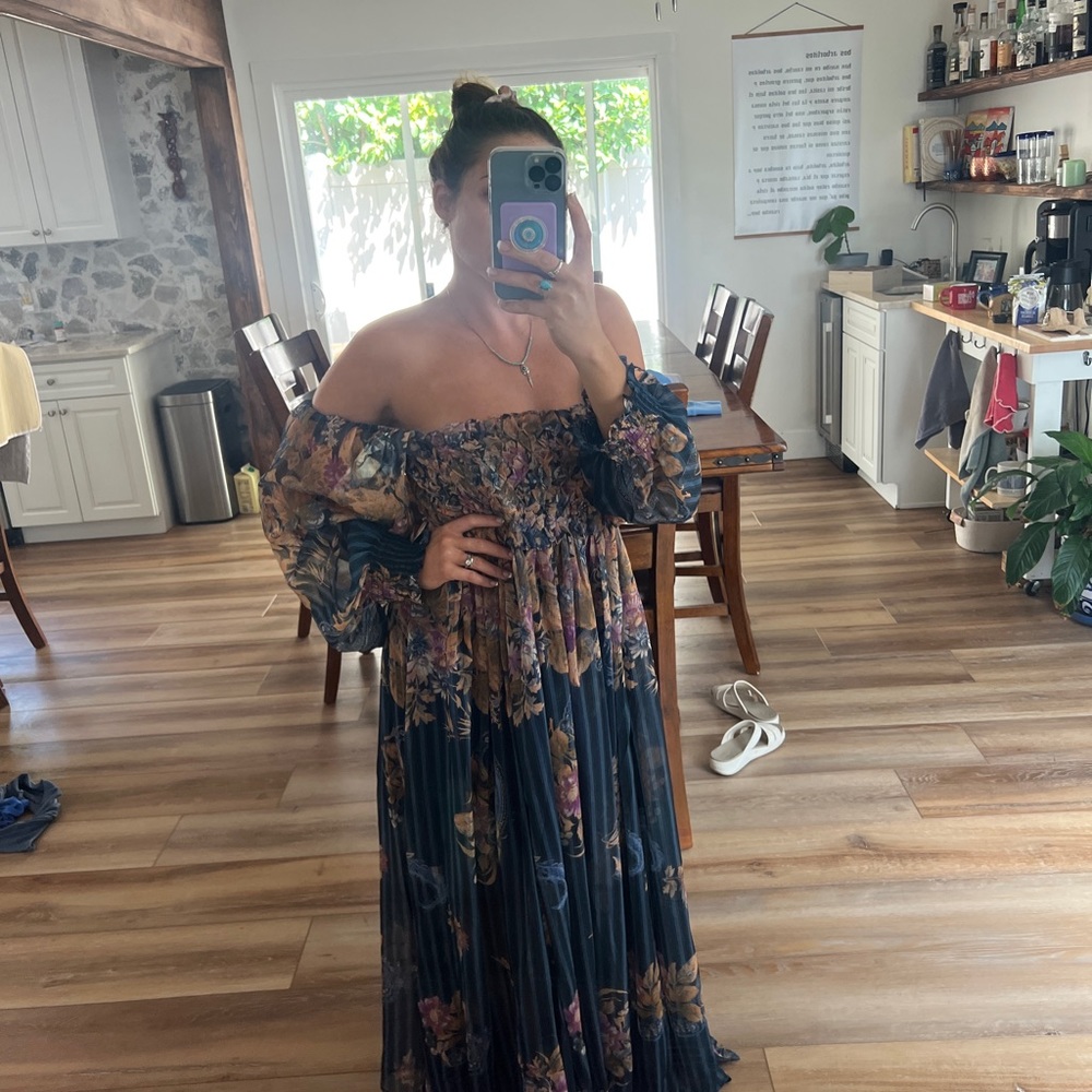 Free people angel eyes maxi dress